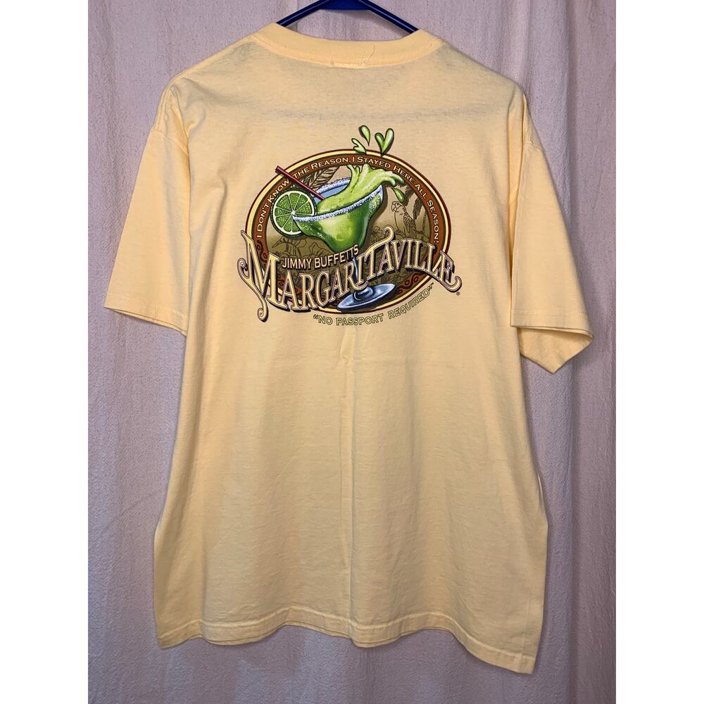 Vintage 2000 Jimmy Buffett Margaritaville No Passport Required Las Vegas Shirt L